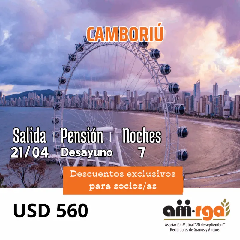 Paquete turístico — Salidas Abril
