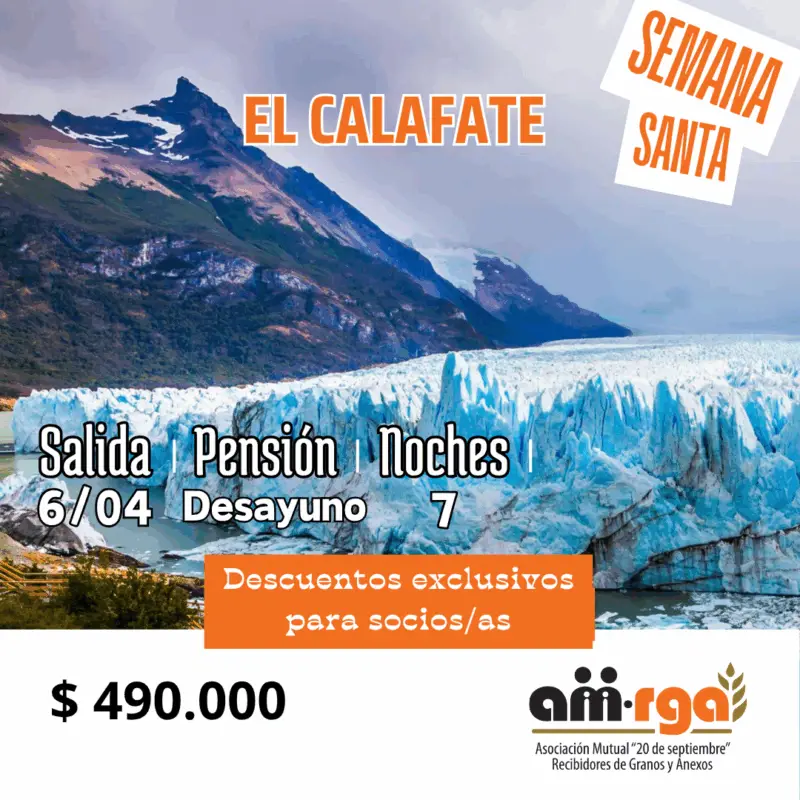 Paquete turístico — Salidas Abril