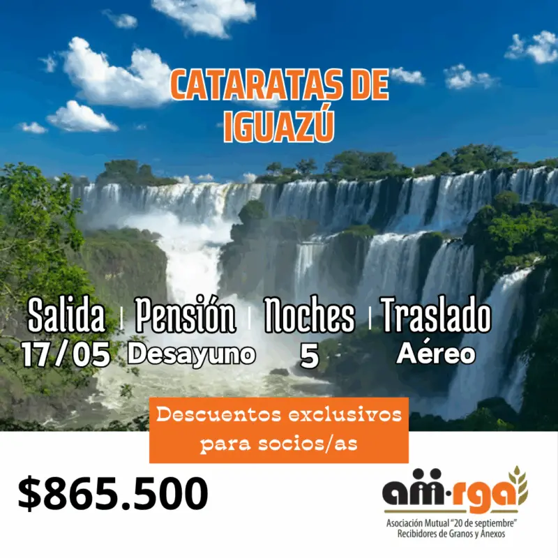 Paquete turístico — Salidas Mayo