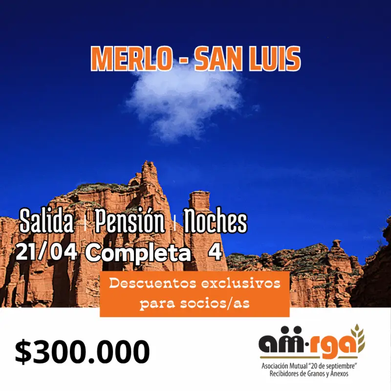Paquete turístico — Salidas Abril