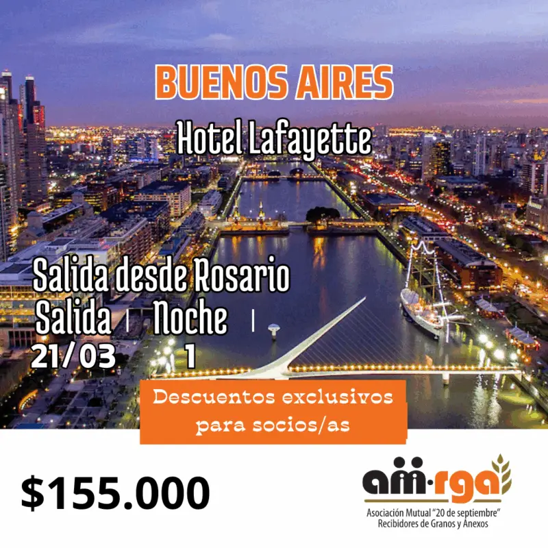 Paquete turístico — Marzo 2026